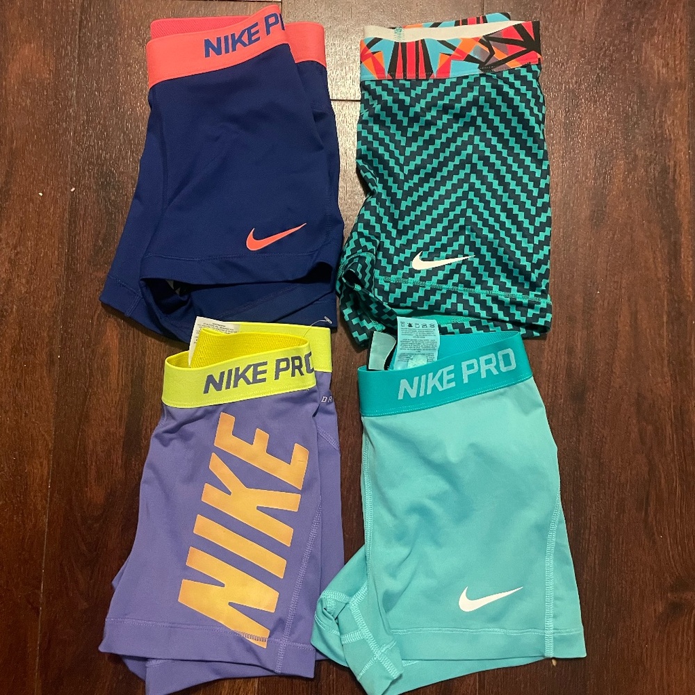 Nike Pro Compression Shorts Lot